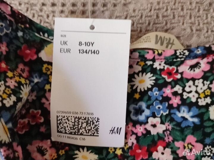 Платье для девочки H&m 134-140 см