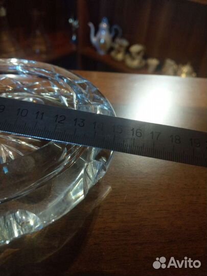 Пепельница хрустальная