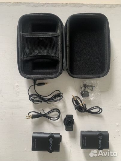 Микрофон петличный boya by-wm4 pro