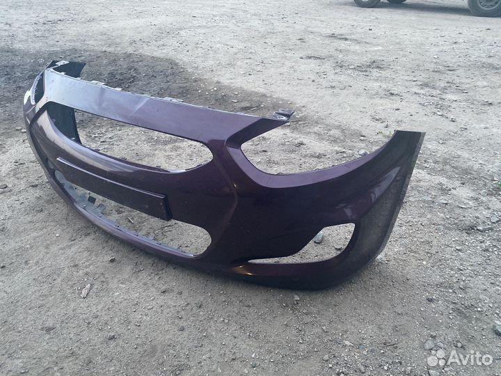 Бампер hyundai solaris 1