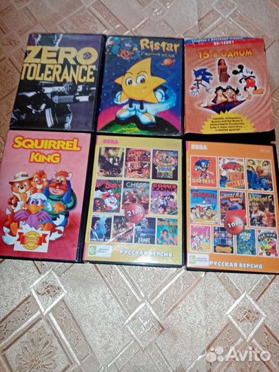 Катреджи к сеге