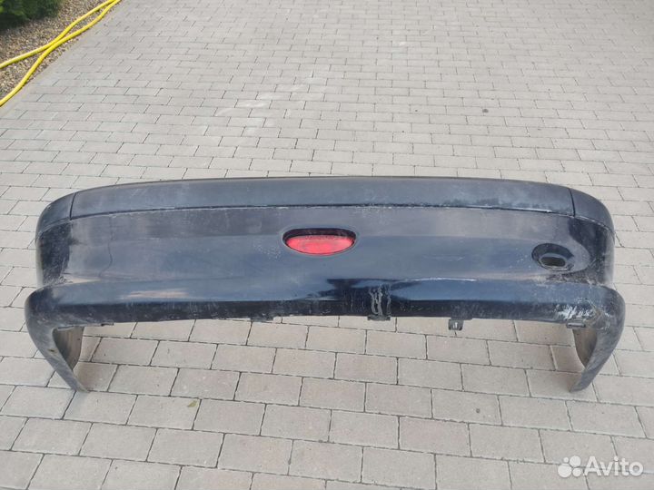 Бампер задний Пежо 206 седан