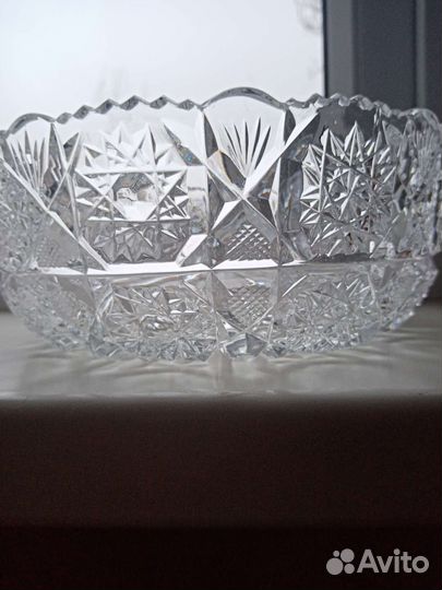 Ваза хрустальная СССР