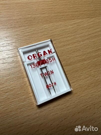 Иглы organ двойные