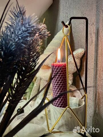 Свечи из вощины натуральные восковые свечи