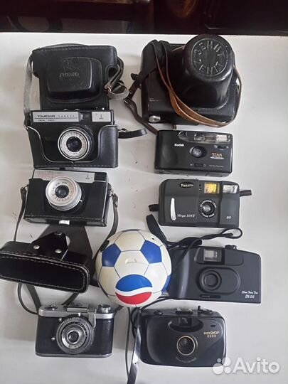 Пленочные ф/аппараты Зенит, Полароид, Кодак, Смена