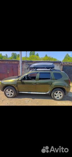 Автобокс на крышу renault duster