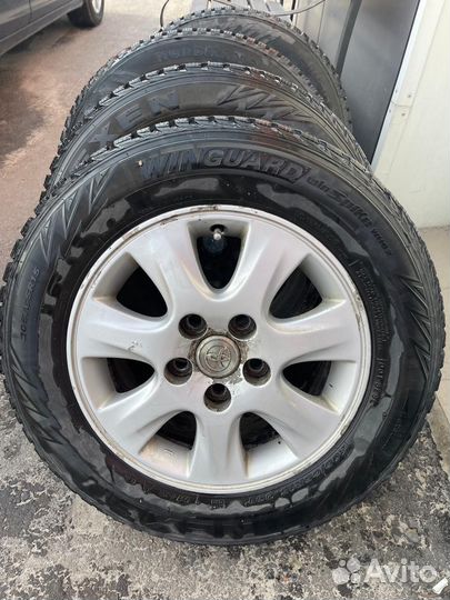 Шины и диски б/у r15 205 65