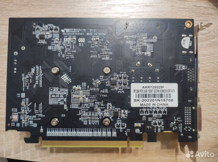 Видеокарта r7 250