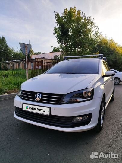 Volkswagen Polo 1.6 AT, 2018, 126 578 км