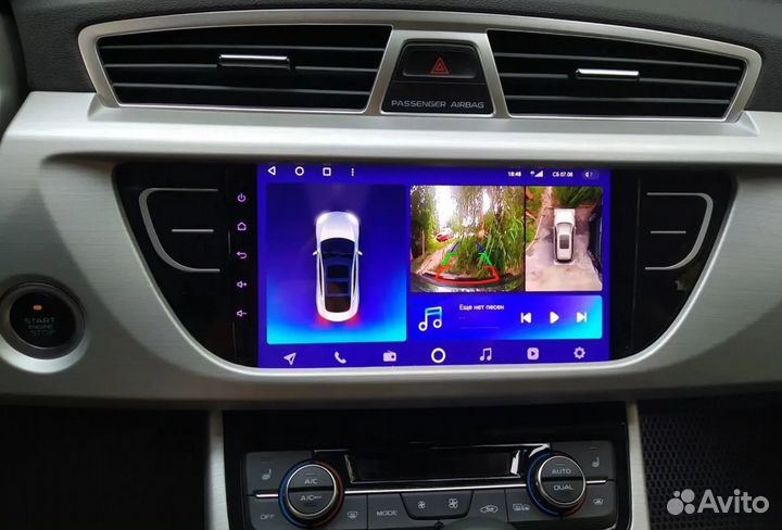 Магнитола Geely Atlas Android IPS экран Новая