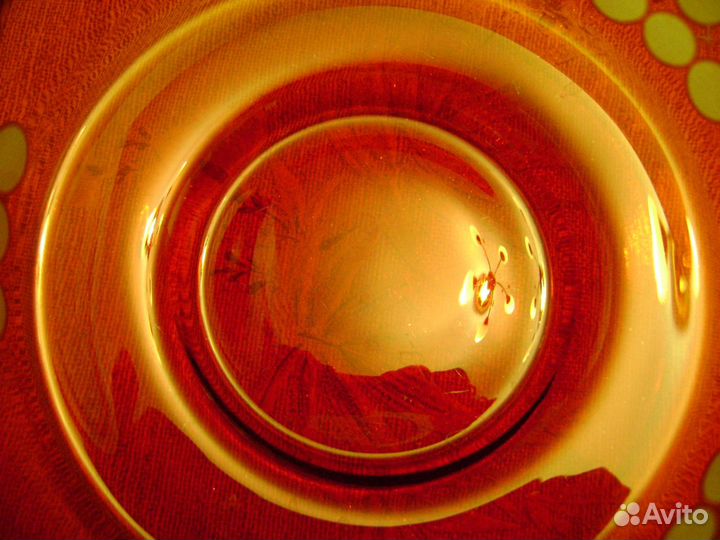 Ваза под фрукты б/у из СССР Д23см Колпино