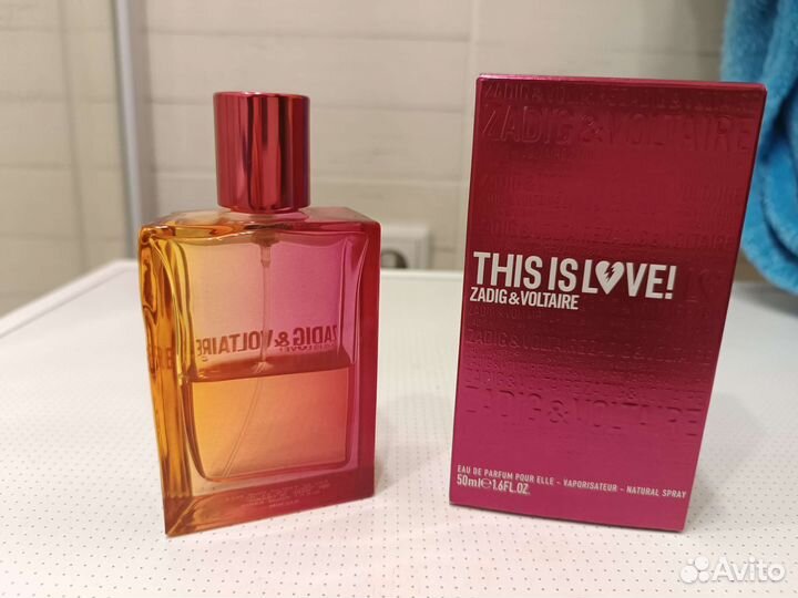 Парфюм zadig&voltaire 50мл оригинал