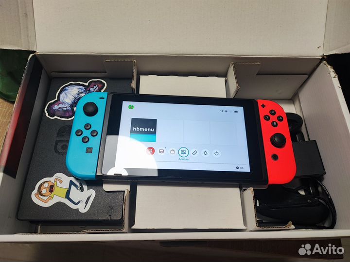 Nintendo switch чипованная
