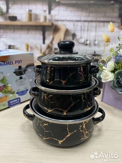 Набор кастрюль новый