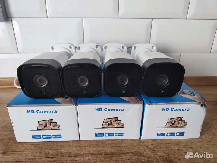 Комплект видеонаблюдения ip 4 mp