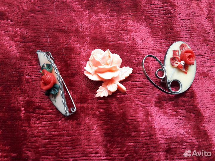 Брошки винтаж СССР