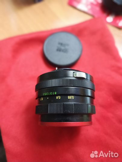 Гелиос-44М 2/58 M42 + переходник Nikon F