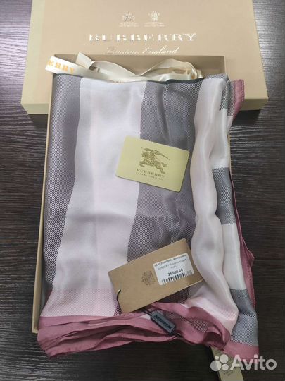 Палантин burberry