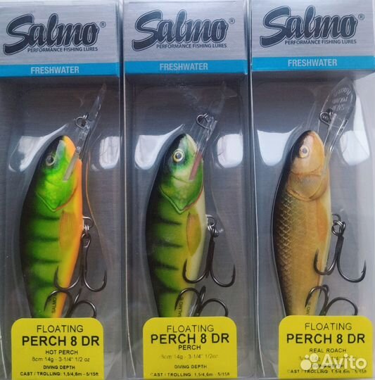 Salmo Perch 8DR - HGS/HOP/HP/PH