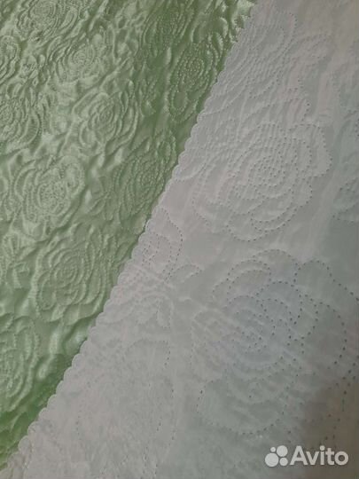 Комплект шторы с ламбрикеном и покрывало