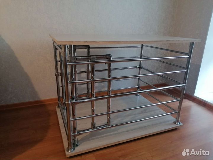 Интерьерная клетка для собаки