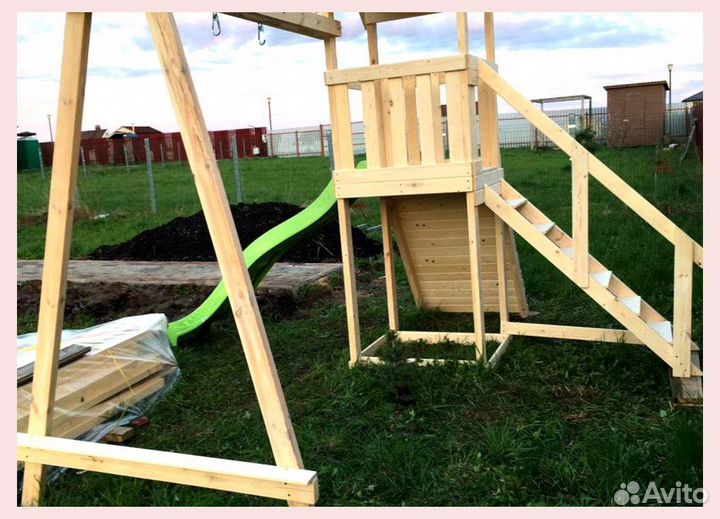 Детская площадка, гарантия