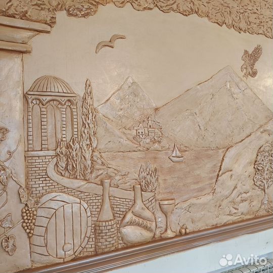 Барельеф, гипсдекор