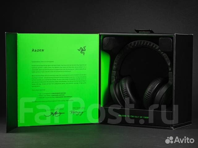 Наушники проводные на пк 7.1 razer kraken x