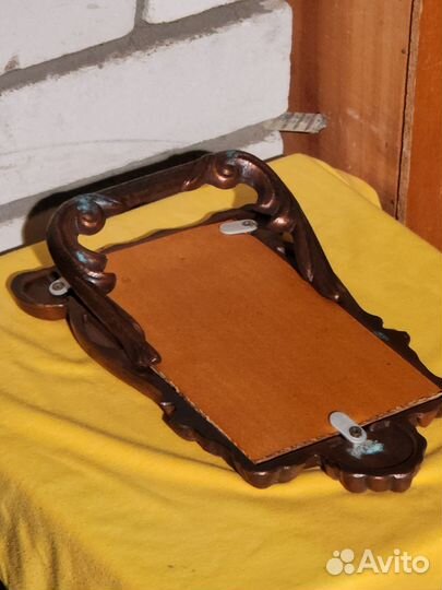 Зеркало винтажное ретро СССР метал