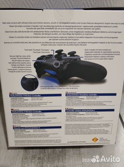Новый джойстик PS4 Dualshok4 в коробке