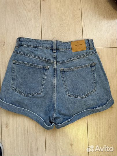 Шорты джинсовые MOM bershka 36