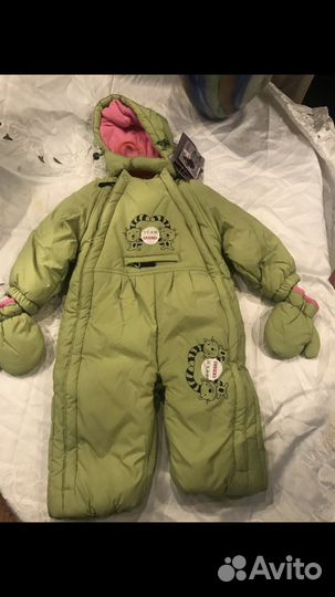 Зимний комбинезон 80-86 новый