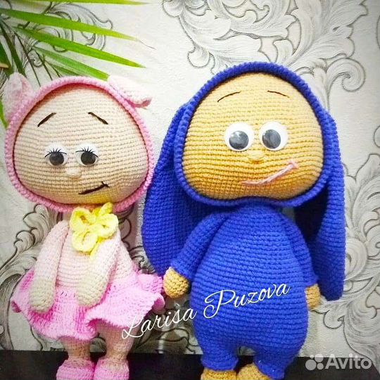 Кукла вязаная крючком