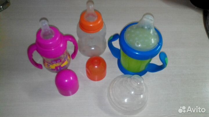 Поильник, бутылочки