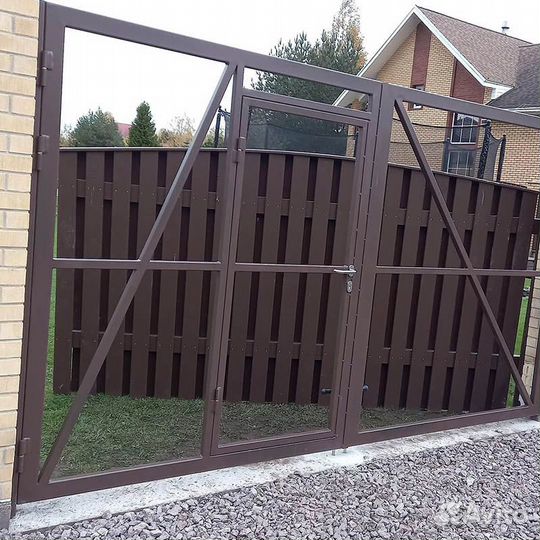 Распашные ворота