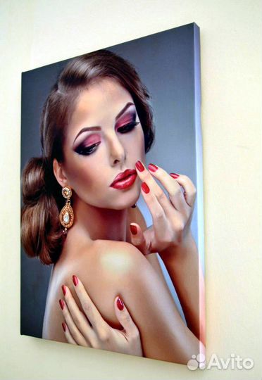 Печать фото на холсте