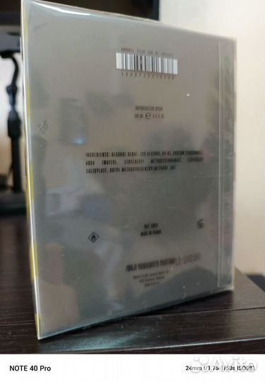 Yohji yamamoto unravel homme 21/38 EDT spray 100ML