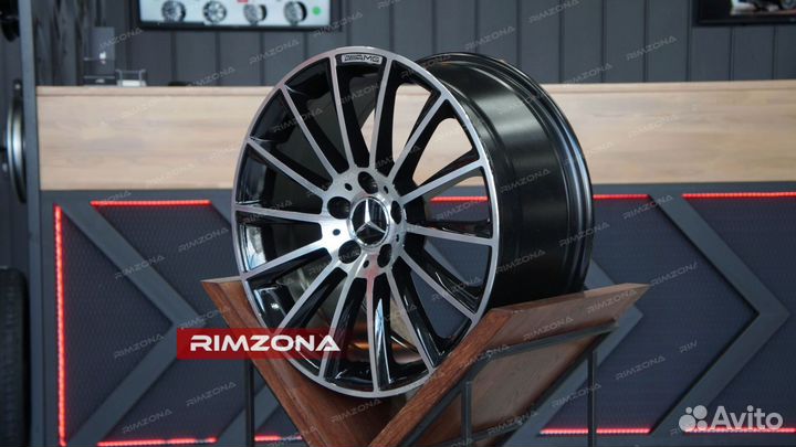 Литые диски R19 на Mercedes C-Class. Эфф1