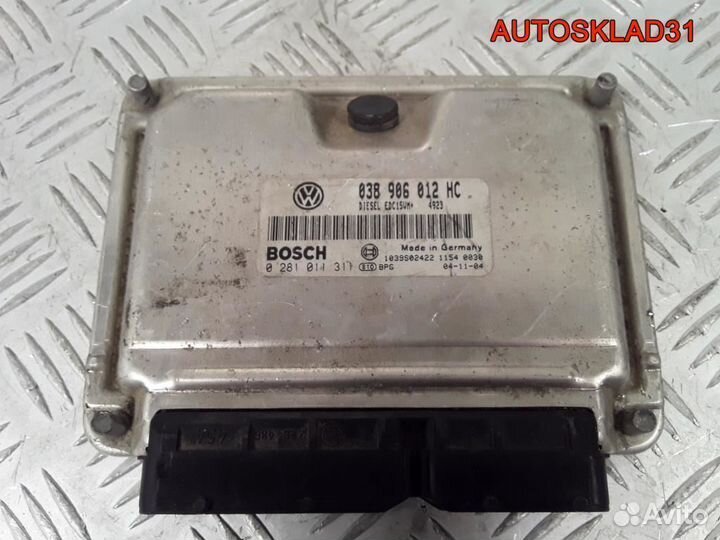 Эбу Skoda Octavia A4 1.9 TDI ASV 038906012HC