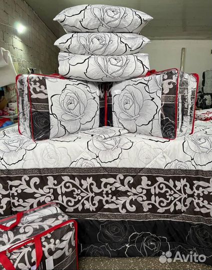 Комплект с 2 подушками и одеялом