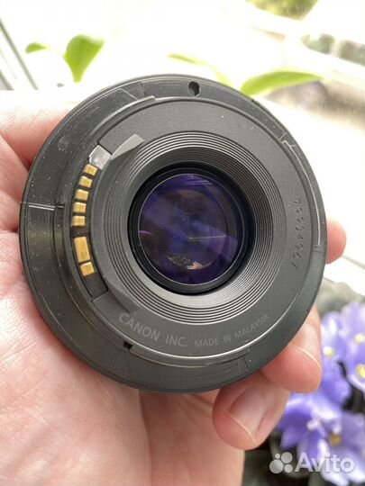 Объектив canon 50mm 1 8 II