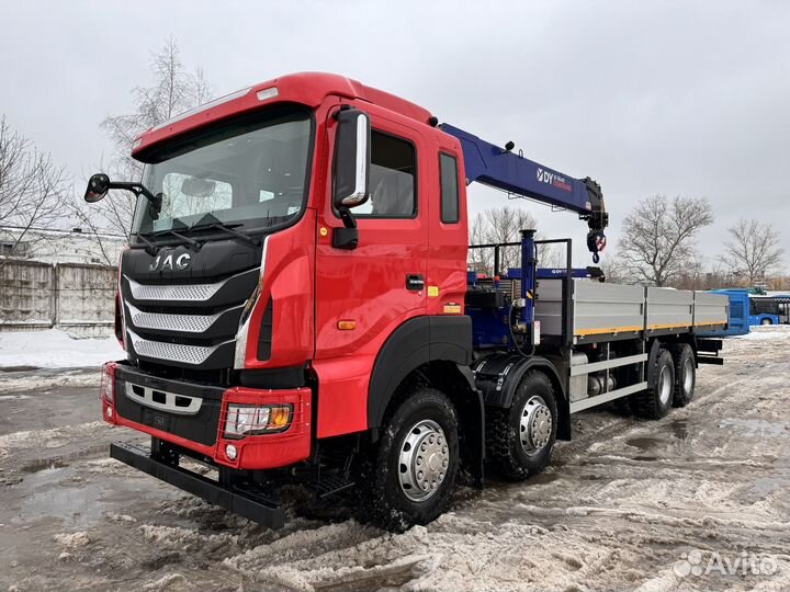 JAC N410 с КМУ, 2024