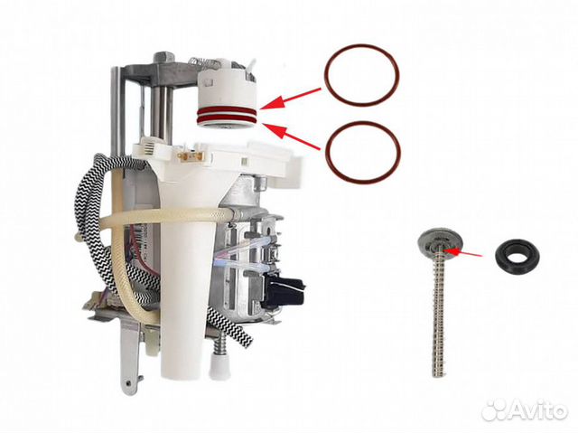 Ремкомплект поршня для кофемашины krups EA, XP
