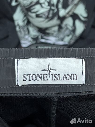 Штаны из нейлона stone island