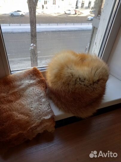 Шапка женская из лисы