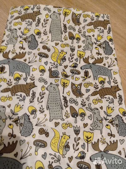 Муслиновые пеленки новые 5+1 (130х130 см)