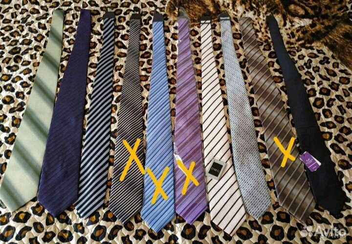 Галстуки новые