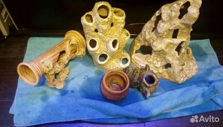 Декорации для аквариума