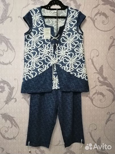 Костюм (комплект бриджи/ футболка) домашний 50р